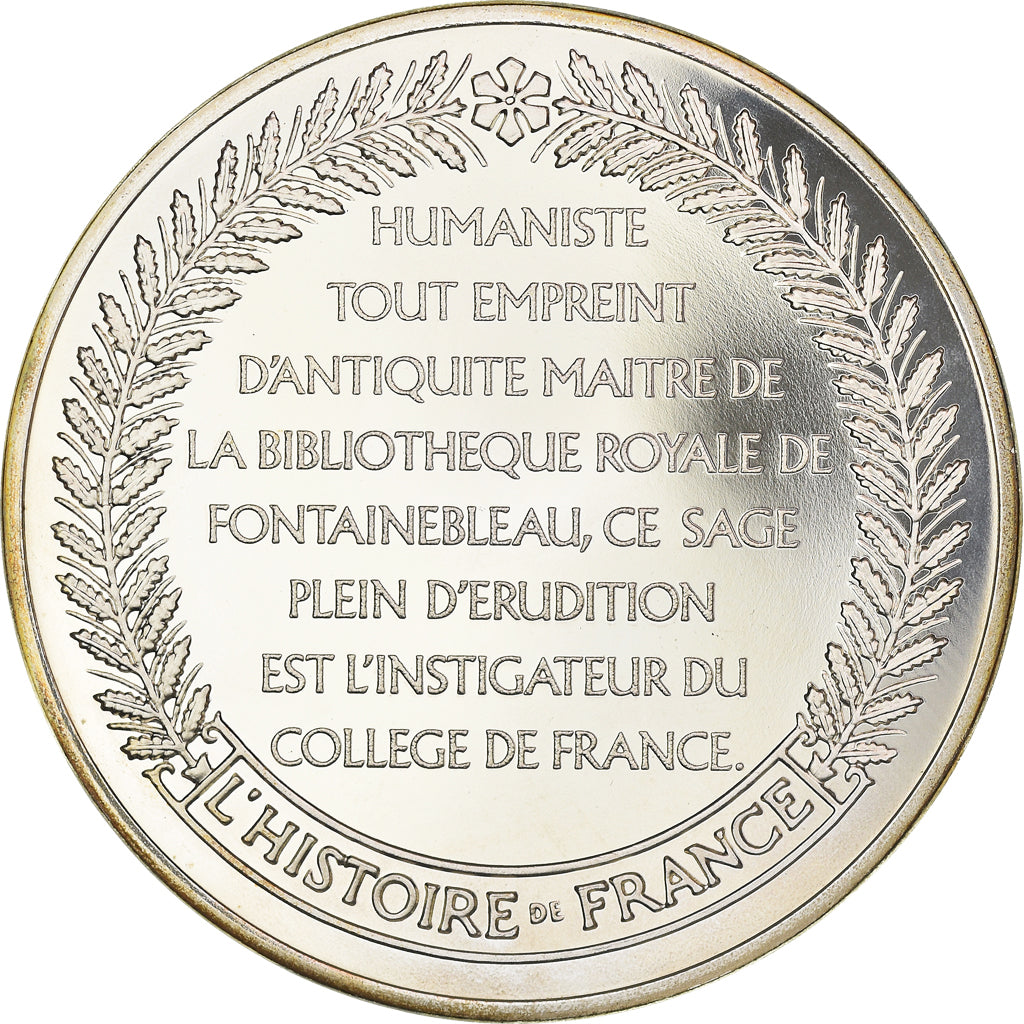 Frankrijk, Medaille, French Fifth Republic, Guillaume Bude humaniste fonde le