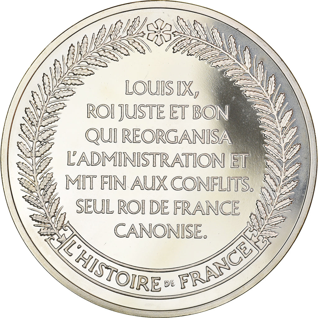 Francia, medalla, French Fifth Republic, Saint-Louis débarque en Egypte 1249