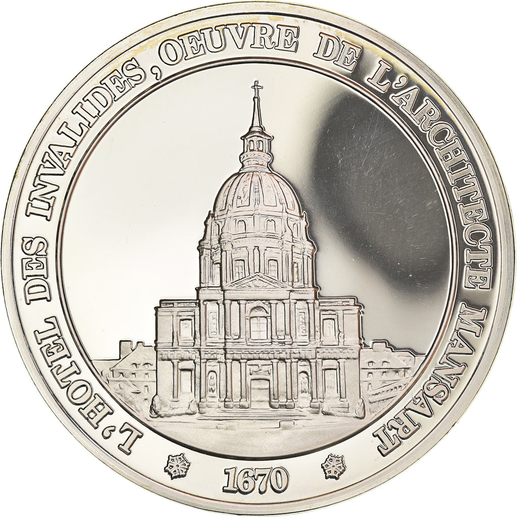 França, Medal, Quinta República Francesa, L'Hotel des invalides, oeuvre de