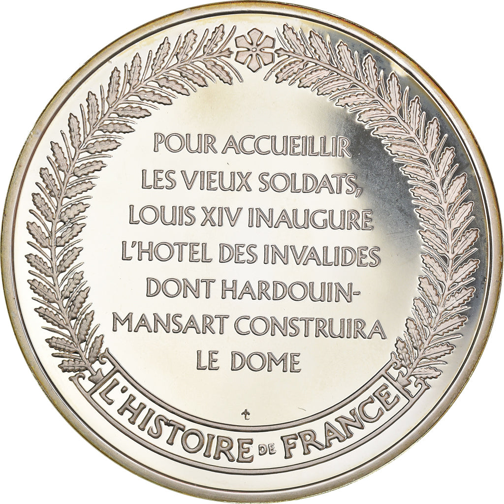 França, Medal, Quinta República Francesa, L'Hotel des invalides, oeuvre de