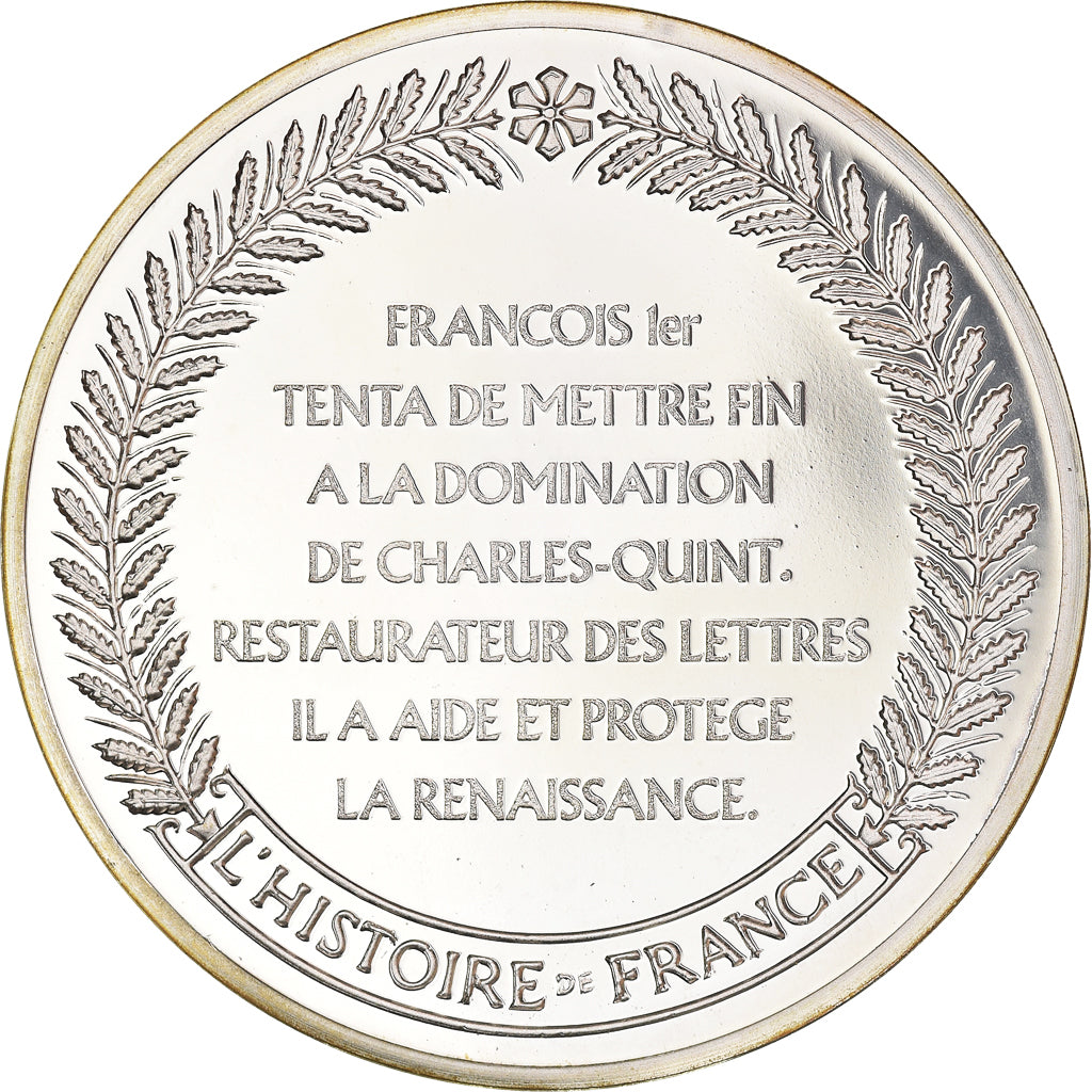 França, Medal, François Ier, Ami des Arts et des Lettres, História