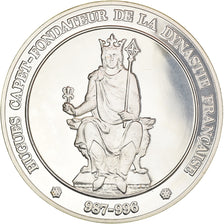 France, Médaille, Hugues Capet, Fondateur de la Dynastie Française, FDC