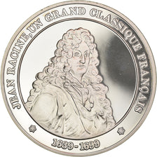 France, Medal, French Fifth Republic, Jean Racine grand classique Français 1639