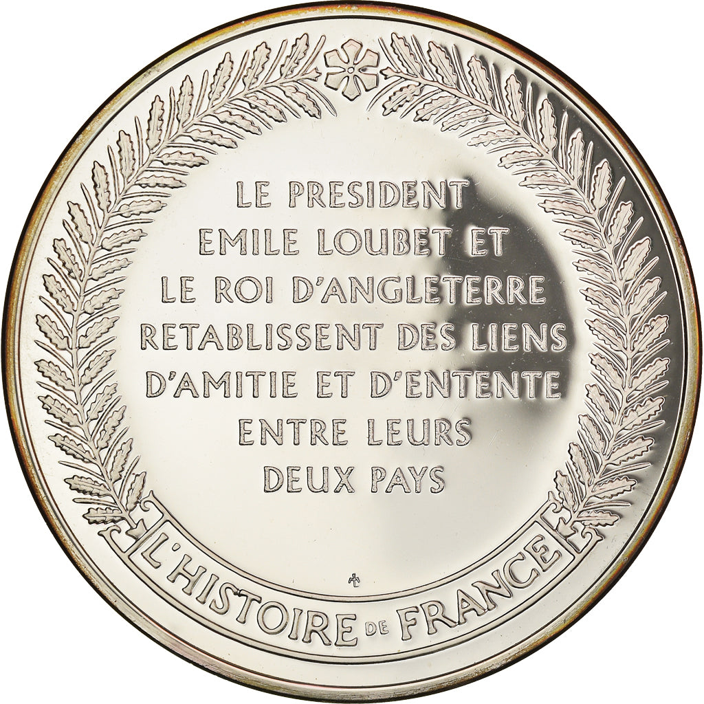 France, Médaille, French Fifth Republic, L'entente cordiale assure la maitrise