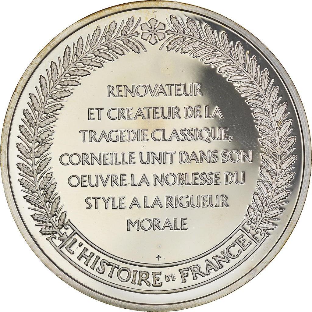 France, Medal, French Fifth Republic, Pierre Corneille, créateur de la