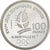 Coin, France, Ski jumpers, 100 Francs, 1991, BE, MS(65-70), Silver, KM:995