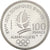 Monnaie, France, Bobsleigh, 100 Francs, 1990, Albertville 92, FDC, Argent