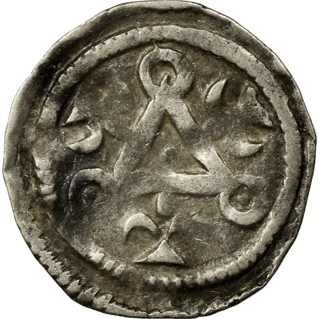 Moneta, Francia, Denarius, BB, Argento, Boudeau:2185