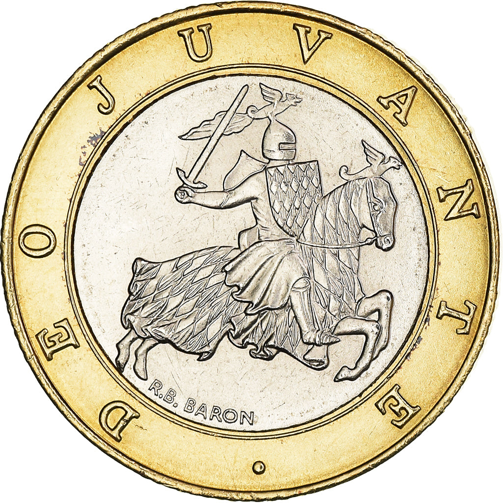 Moneta, Monaco, Rainier III, 10 Francs, 2000, SPL, Bi-metallico, KM:163