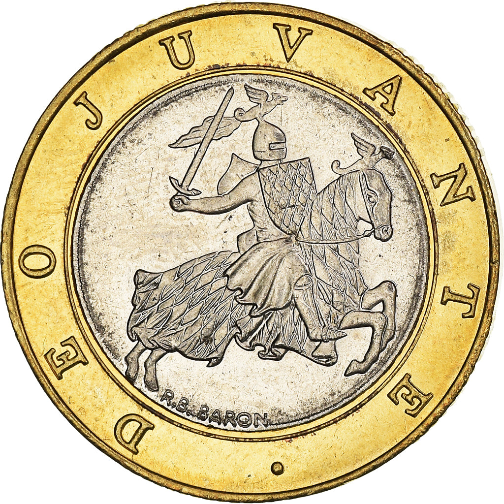 Coin, Monaco, Rainier III, 10 Francs, 1995, AU(50-53), Bi-Metallic, KM:163
