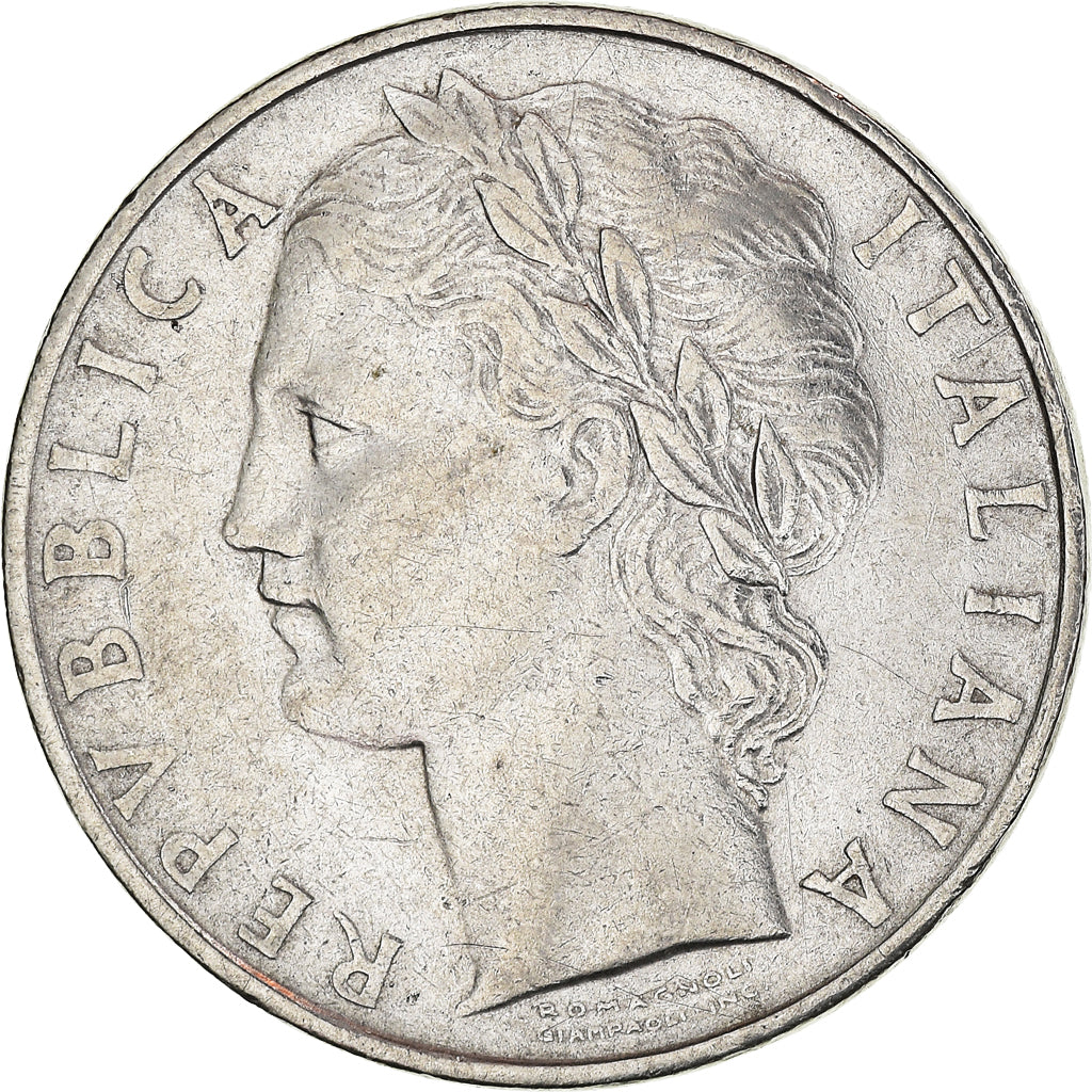 Coin, Italy, 100 Lire, 1960, Rome, EF(40-45), Stainless Steel, KM:96.1