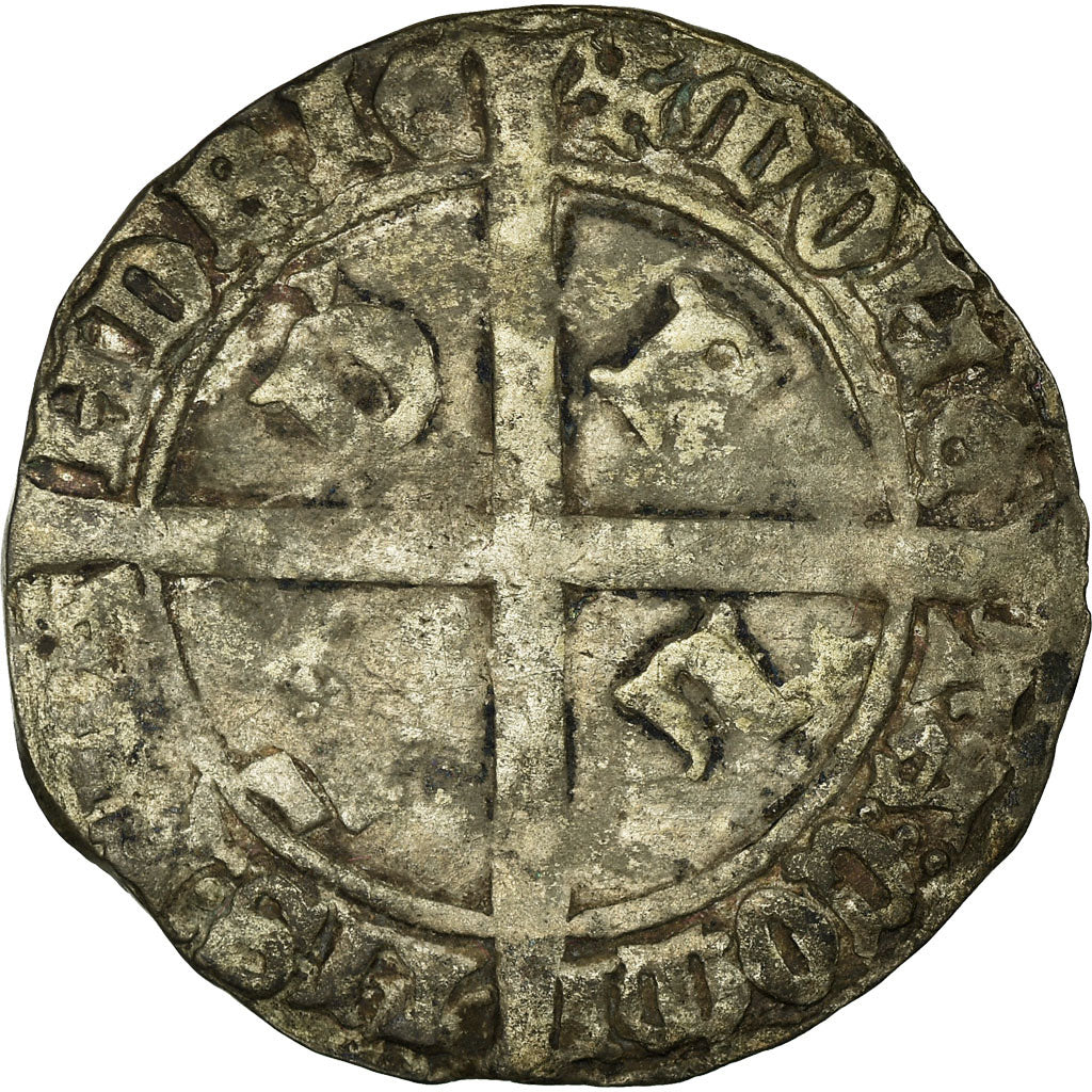 Coin, France, Double Gros dit Cronsteert, VF(30-35), Silver, Boudeau:2260