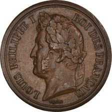 Francia, medalla, Louis Philippe Ier, l'Armée au Duc d'Orléans, 1842, Barre
