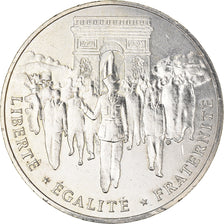 Moneta, Francja, Libération de Paris, 100 Francs, 1994, AU(55-58), Srebro