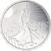 France, 15 Euro, 2008, Semeuse, MS(63), Silver, Gadoury:2, KM:1535