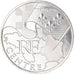France, 10 Euro, Centre, 2010, Paris, MS(64), Silver, KM:1650