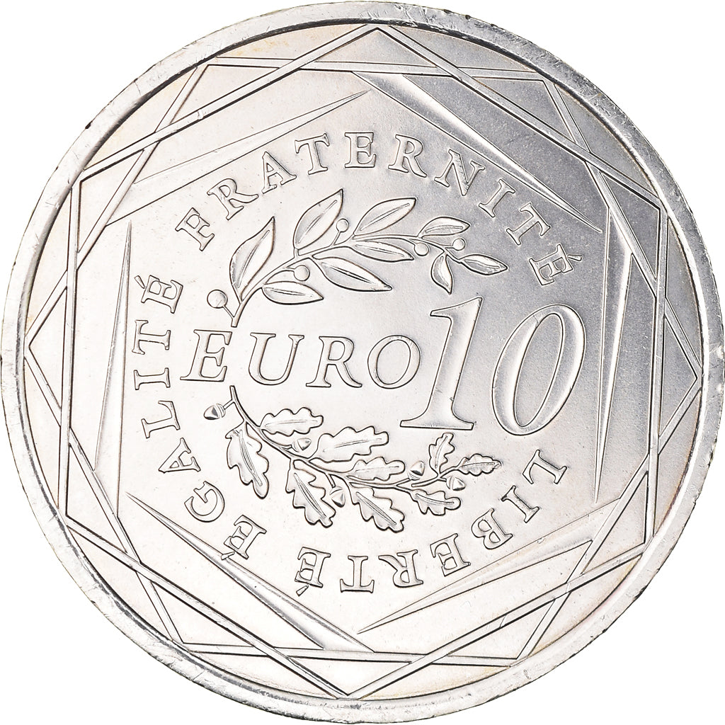 Frankreich, 10 Euro, 2009, Semeuse, UNZ+, Silber