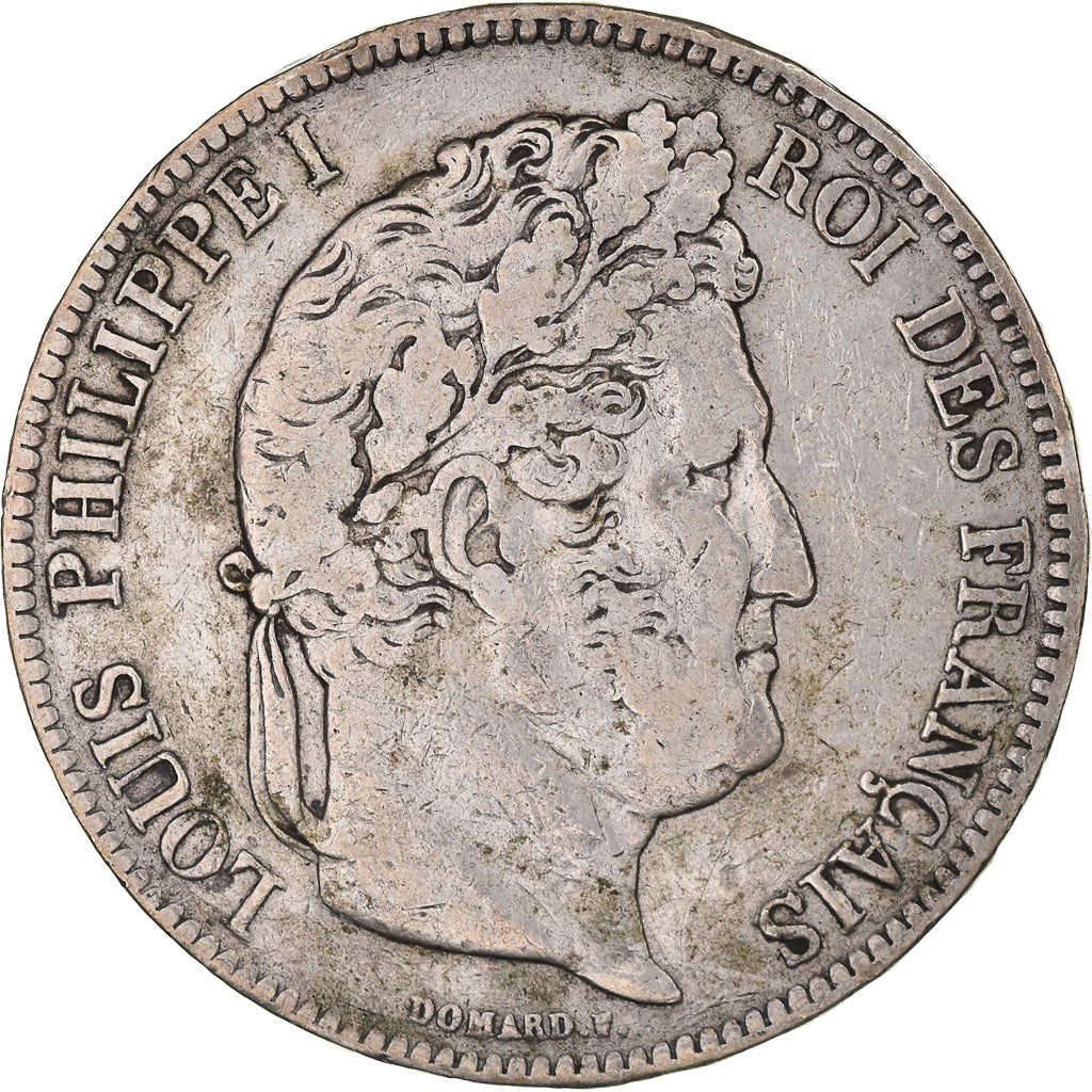 Monnaie, France, Louis-Philippe, 5 Francs, 1835, Lille, TB+, Argent
