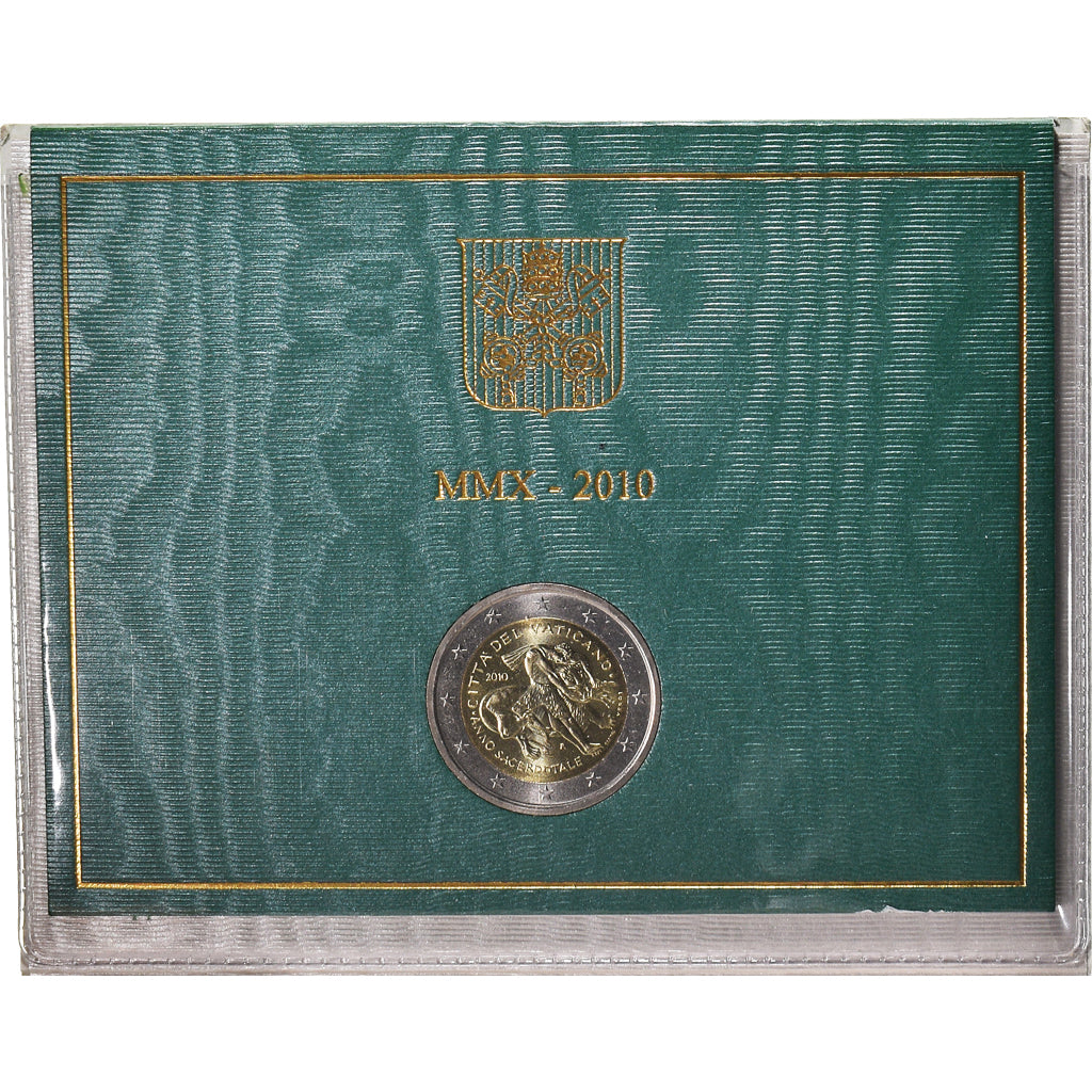 Vatican, 2 Euro, Benoit XVI - année sacerdotale, 2010, Rome, MS(65-70)