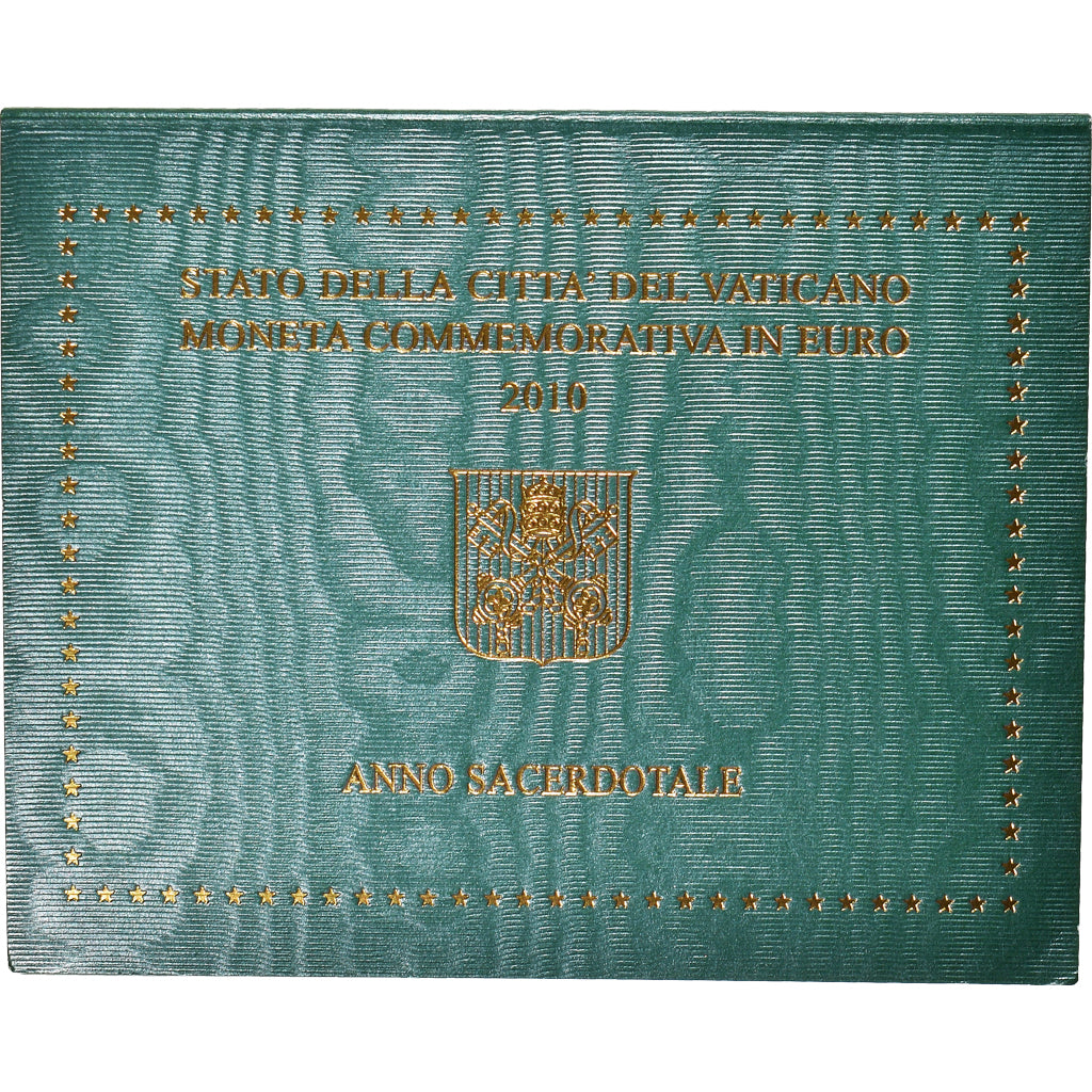 Vatican, 2 Euro, Benoit XVI - année sacerdotale, 2010, Rome, MS(65-70)