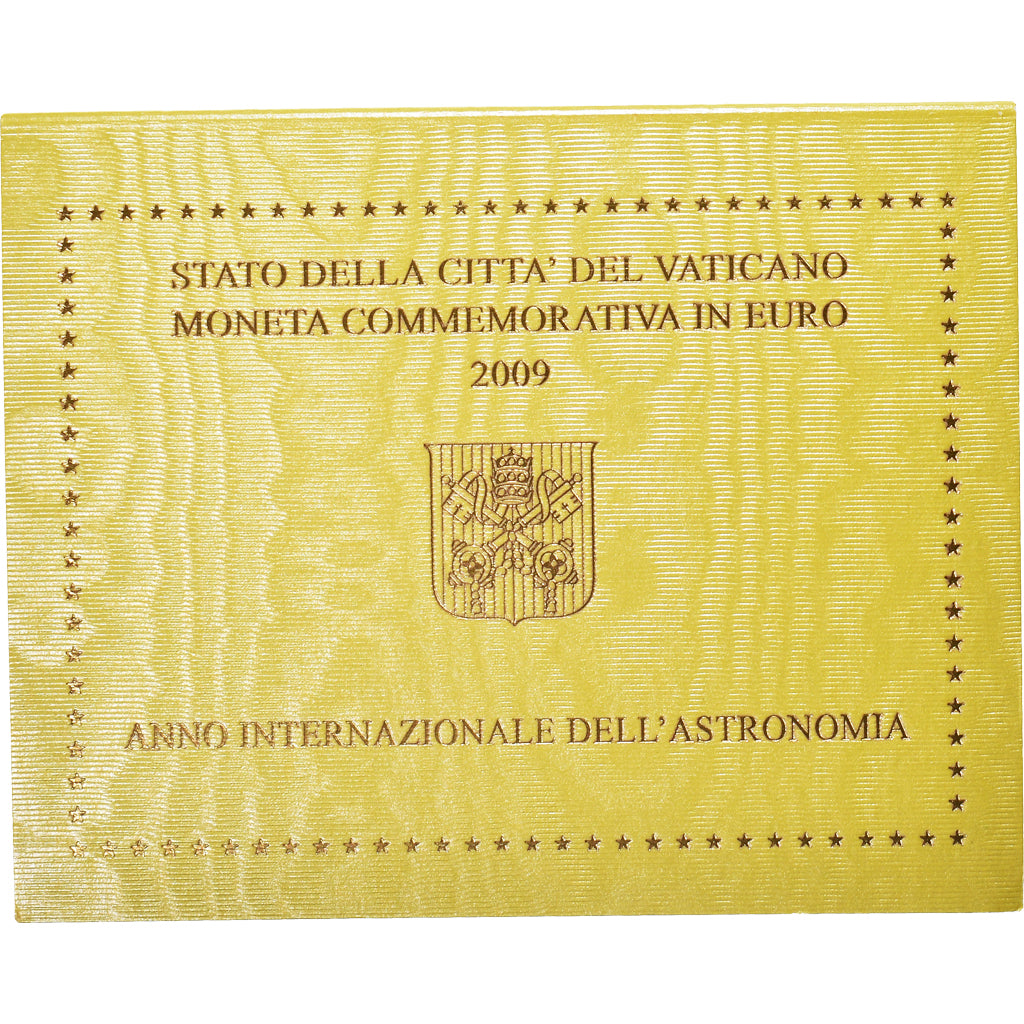 Vatican, 2 Euro, 2009, Année internationale de l'Astronomie, FDC