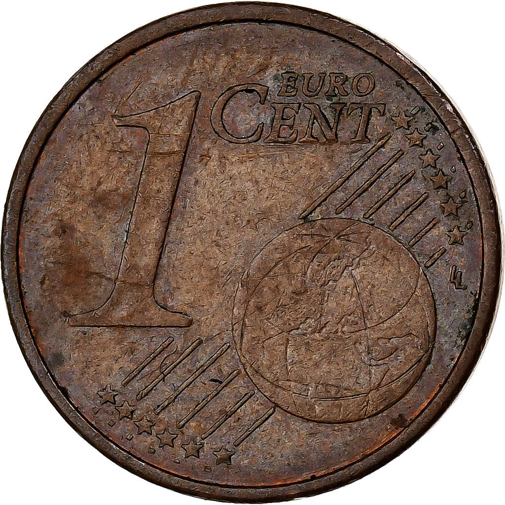 European Union, Euro Cent, error double reverse side, Coppered Steel, AU(50-53)