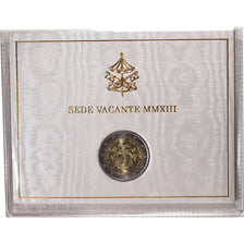 Vatican, Sede Vacante, 2 Euro, 2013, Bi-Metallic, MS(65-70)