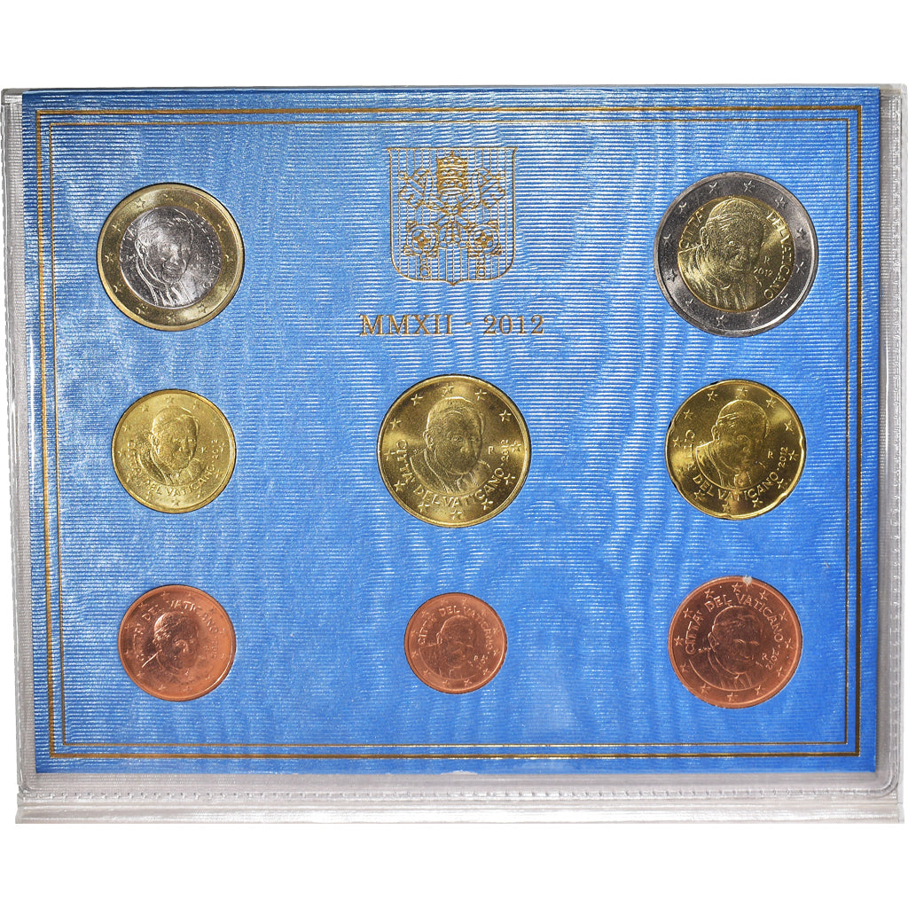 Vaticano, Set, Benoit XVI, 2012, FDC, Sin información