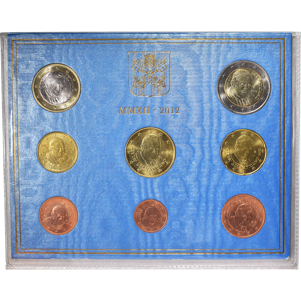 Vaticano, Set, Benoit XVI, 2012, FDC, Sin información