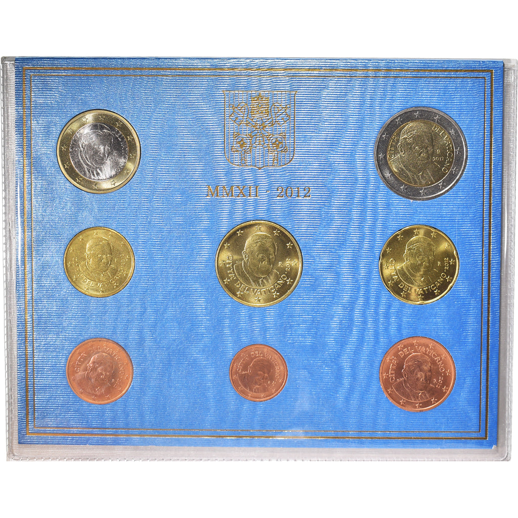 Vaticano, Set, Benoit XVI, 2012, FDC, Sin información