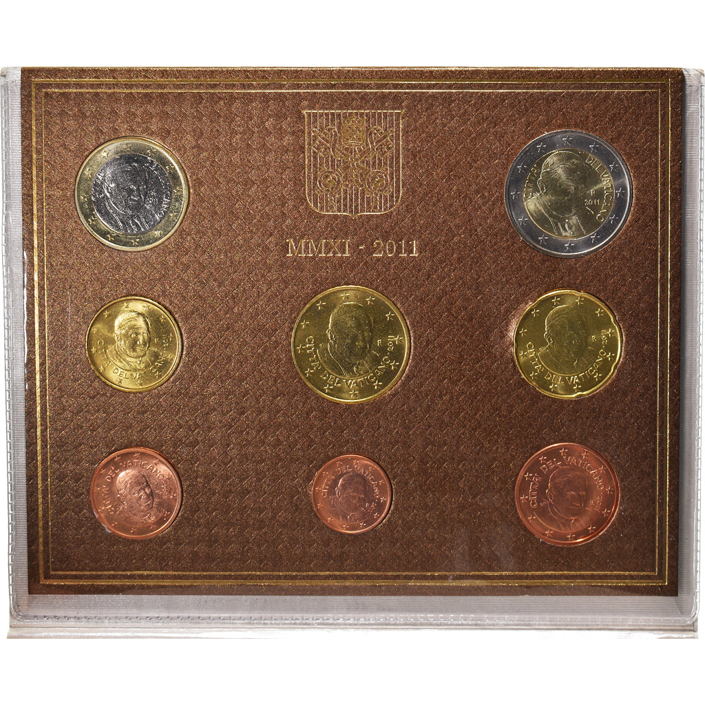 Vaticano, Set, Benoit XVI, 2011, Rome, FDC, Sin información