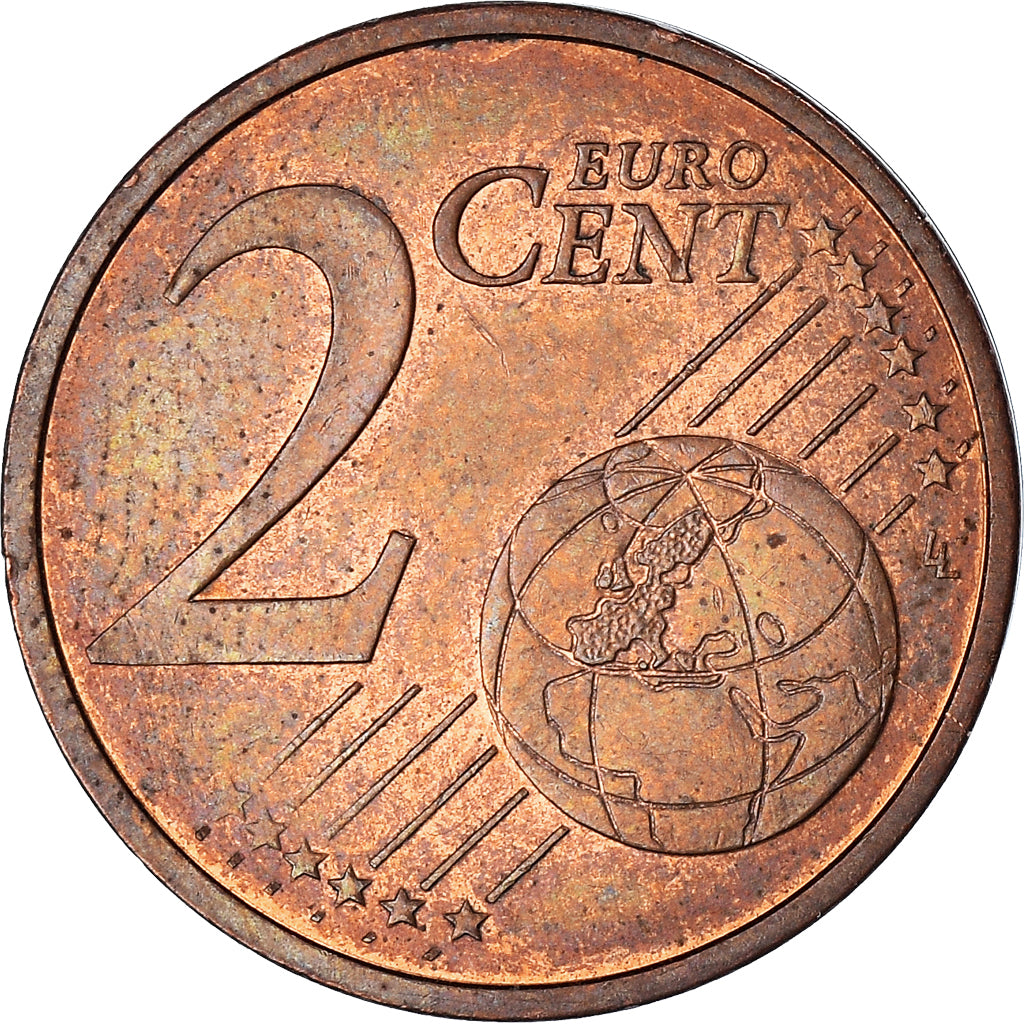 Frankreich, 2 Centimes d'Euro, Double-strike, SS+, Coppered Steel