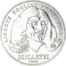 Munten, Frankrijk, Descartes, 100 Francs, 1991, UNC-, Zilver, KM:996