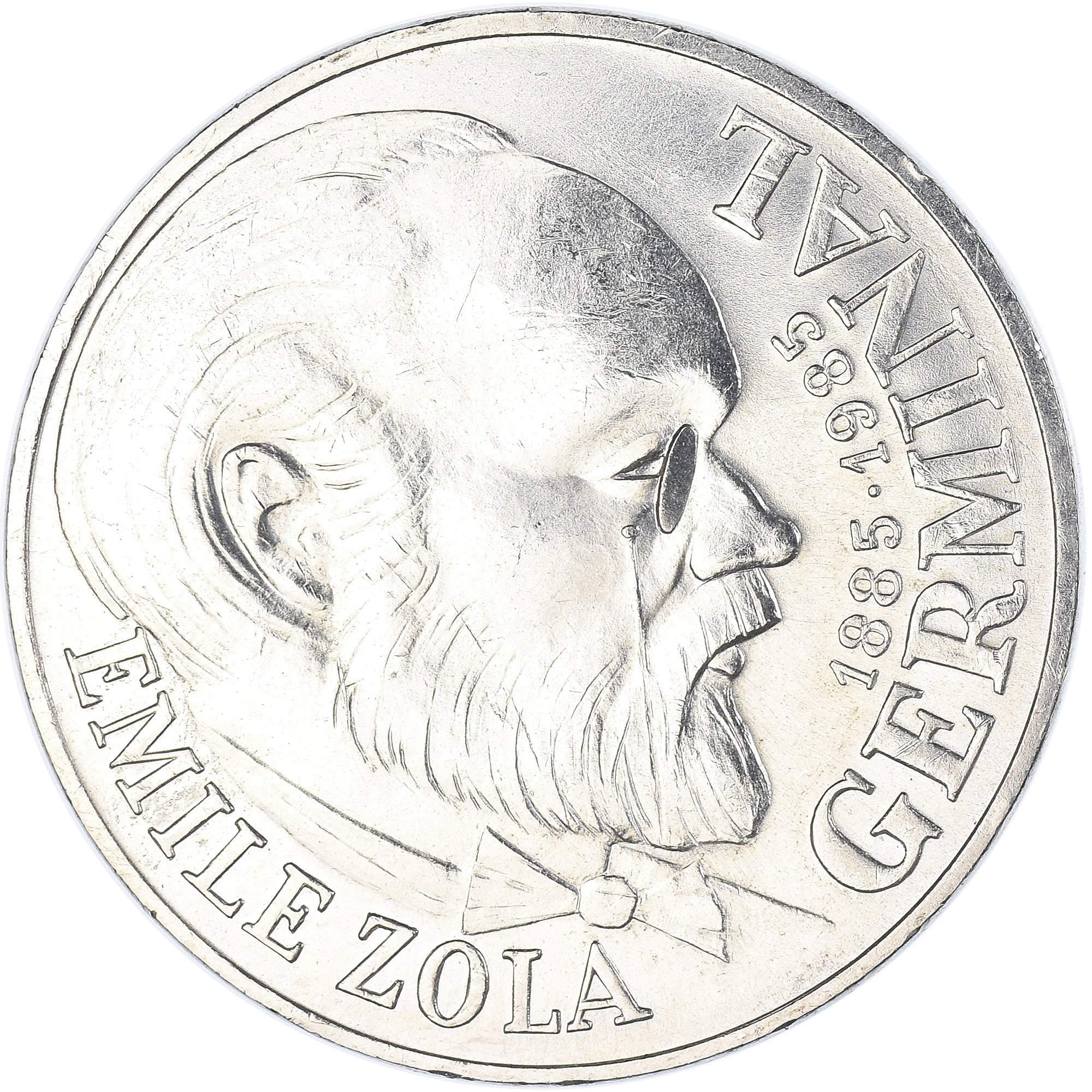 Coin, France, Germinal, 100 Francs, 1985, MS(63), Silver, KM:957, Gadoury:900