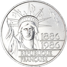Moneda, Francia, Statue de la Liberté, 100 Francs, 1986, Paris, SC, Plata
