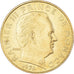 Coin, Monaco, Rainier III, 20 Centimes, 1974, VF(30-35), Aluminum-Bronze
