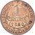 Moneta, Francia, Dupuis, Centime, 1920, Paris, BB, Bronzo, KM:840, Gadoury:90