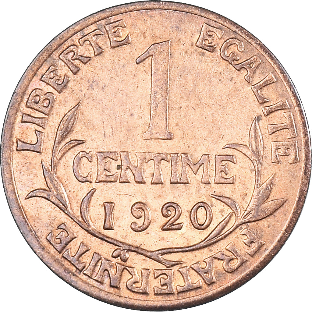 Coin, France, Dupuis, Centime, 1920, Paris, EF(40-45), Bronze, KM:840