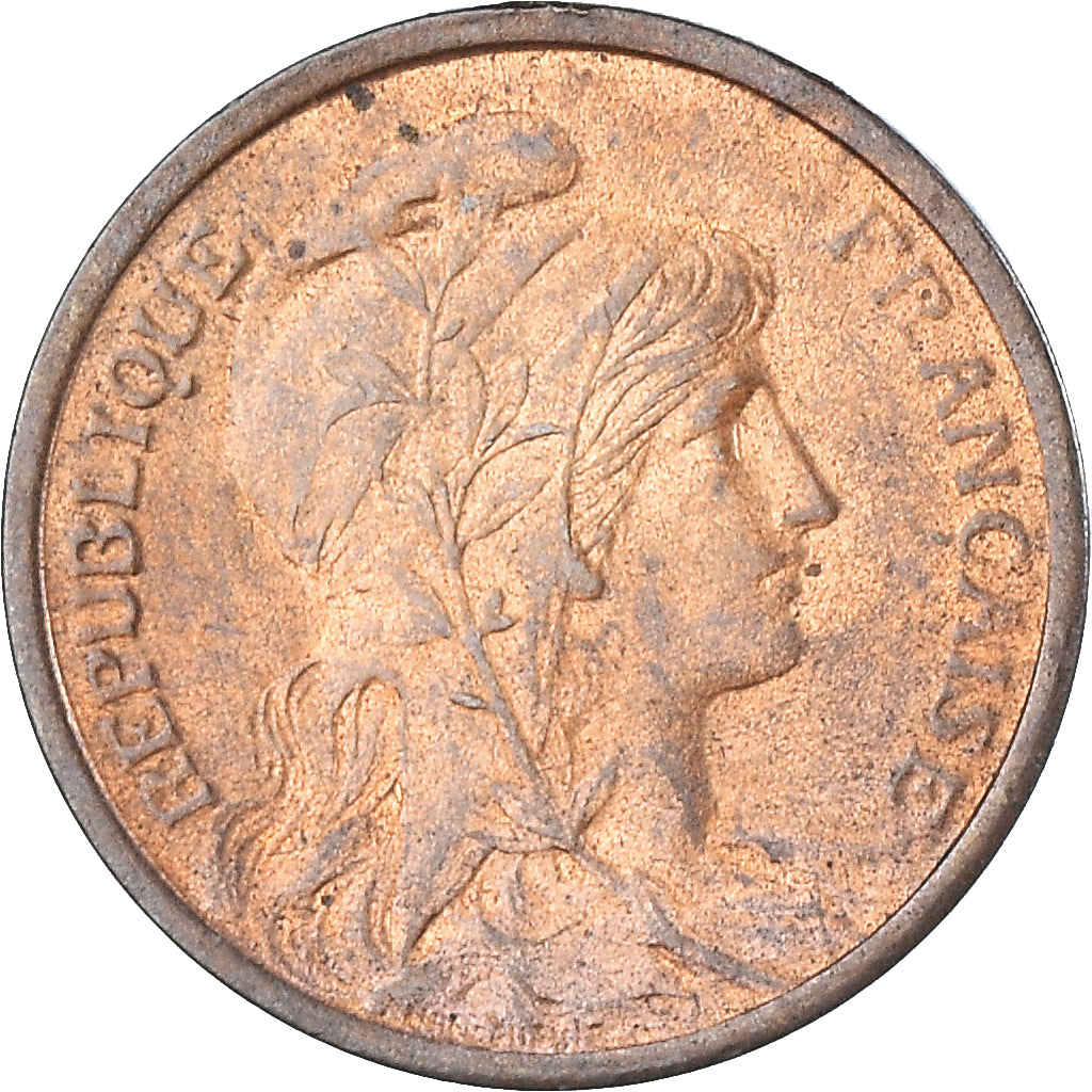 Moeda, França, Dupuis, Centime, 1920, Paris, EF(40-45), Bronze, KM:840