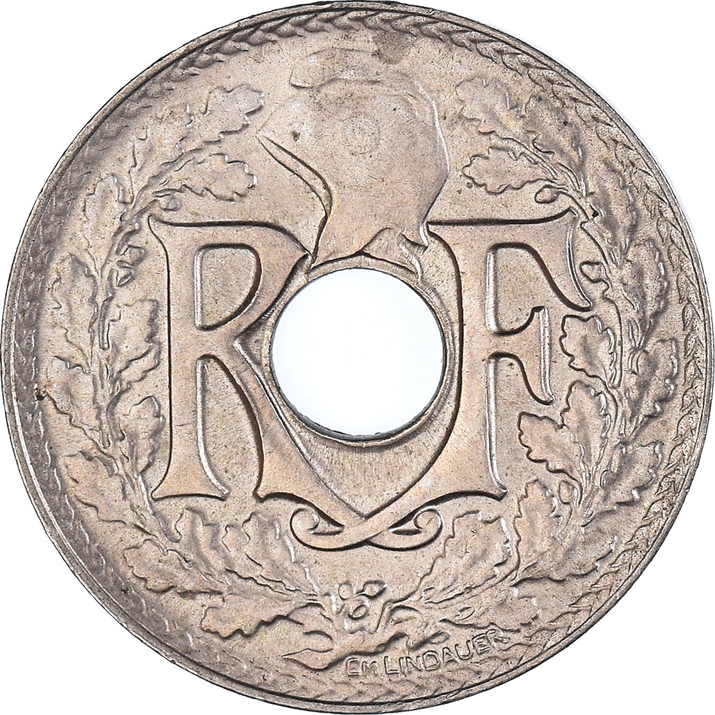Coin, France, Lindauer, 25 Centimes, 1932, AU(55-58), Copper-nickel, KM:867a