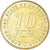 Moeda, Estados da África Central, 10 Francs, 2006, Paris, CFA, MS(63), Latão