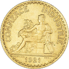 Coin, France, Chambre de commerce, Franc, 1921, Paris, Bon Pour, EF(40-45)