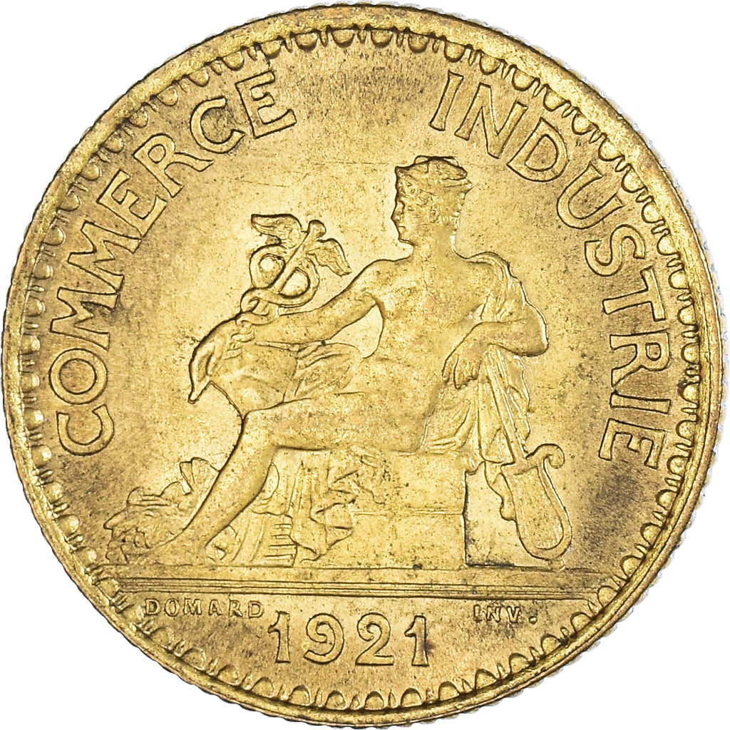 Coin, France, Chambre de commerce, Franc, 1921, Paris, Bon Pour, VF(30-35)