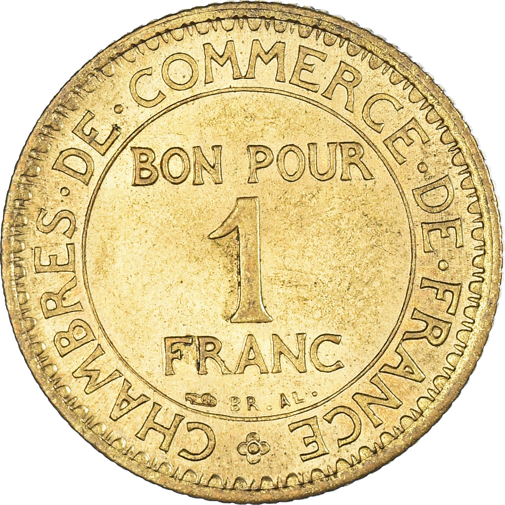 Coin, France, Chambre de commerce, Franc, 1921, Paris, Bon Pour, VF(30-35)