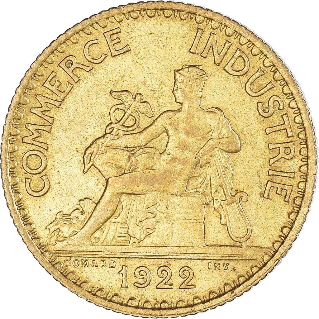 Munten, Frankrijk, Chambre de commerce, Franc, 1922, Paris, Bon Pour, ZF