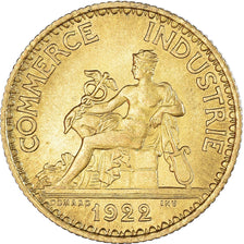 Coin, France, Chambre de commerce, Franc, 1922, Paris, Bon Pour, EF(40-45)