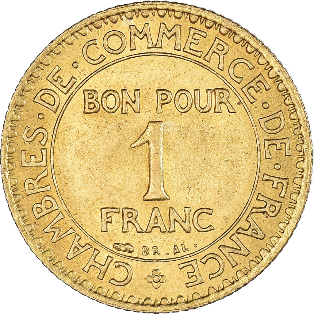 Coin, France, Chambre de commerce, Franc, 1922, Paris, Bon Pour, VF(30-35)