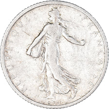 Coin, France, Semeuse, Franc, 1910, Paris, 1 Franc, EF(40-45), Silver, KM:844.1