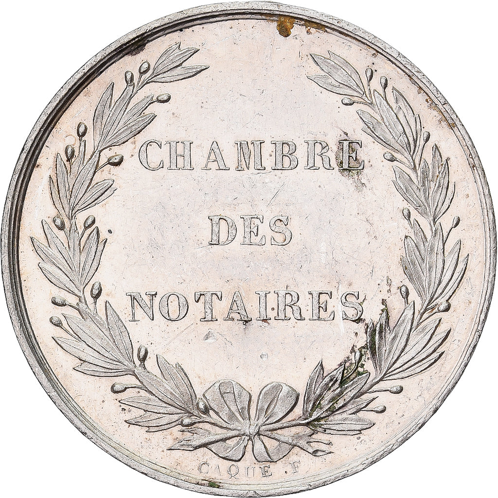 France, Token, Notaires de l'Arrondissement d'Angers, 1830, Caqué, AU(50-53)