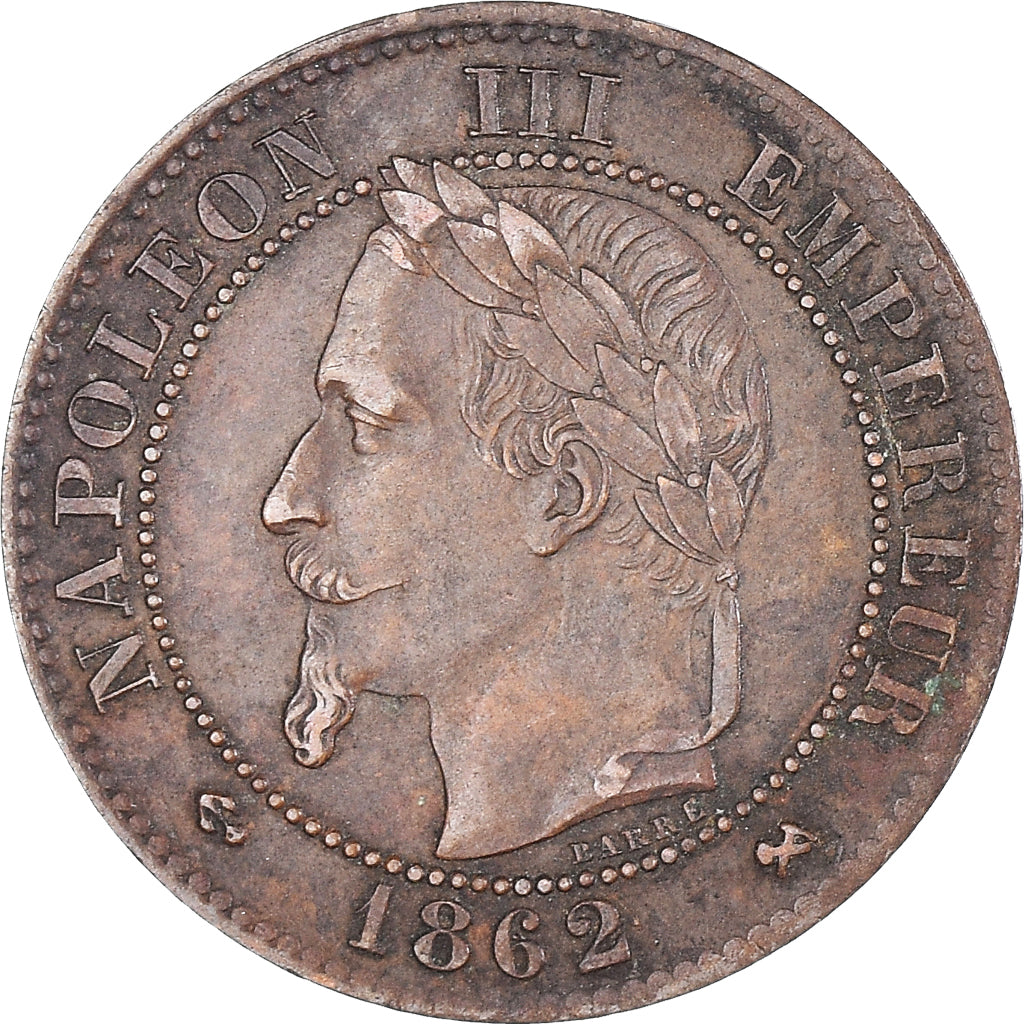 Coin, France, Napoleon III, Napoléon III, 2 Centimes, 1862, Bordeaux